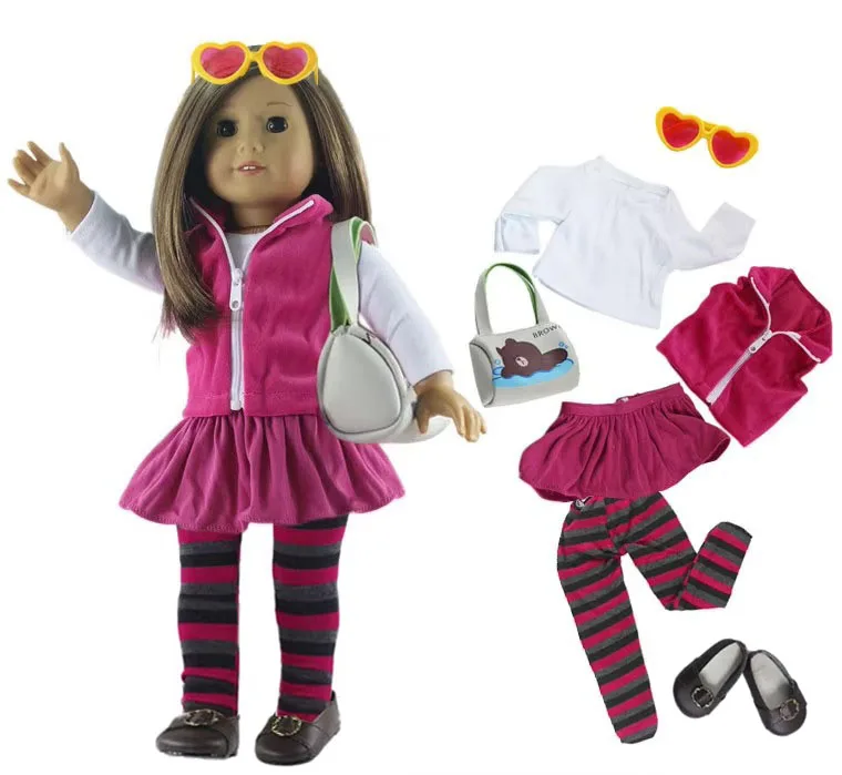 Many Style for Choice 18 Inch Doll Clothes for American Doll or Our Generation Doll, 18 Inch Doll Accessories #2