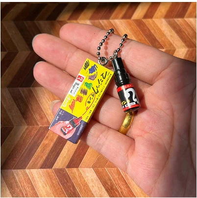 DollHouse Wooden Oil Paint Box Color Pencil Crayon Model Set Utility Knife Glue Stapler Origami Math School Accessories Bjd Doll