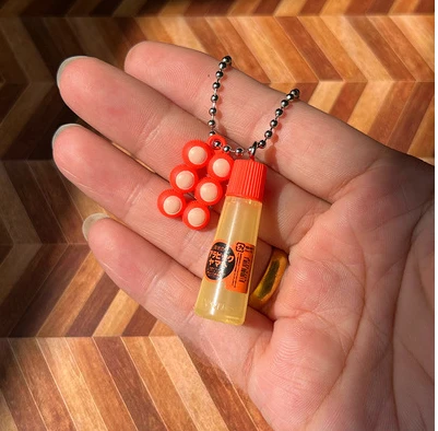 DollHouse Wooden Oil Paint Box Color Pencil Crayon Model Set Utility Knife Glue Stapler Origami Math School Accessories Bjd Doll
