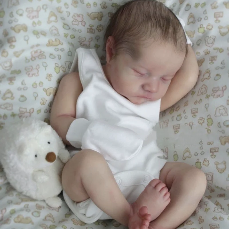 17 Inch Reborn Baby Doll Kit Levi Vinyl Baby Molds Blank Unpainted Unassembled Kit Handmade DIY Toy For Girls LOL