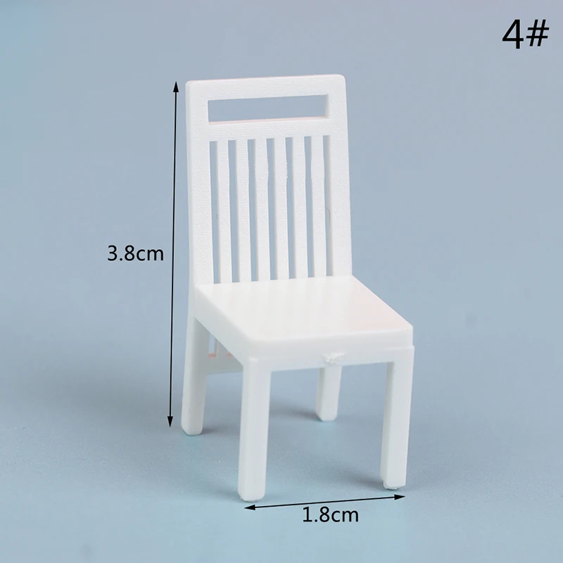 1:20 Dollhouse Simulation Small Sofa Stool Chair Furniture Model Toys Doll House Decor Furniture Toys Dollhouse Accessories