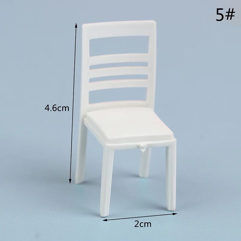 1:20 Dollhouse Simulation Small Sofa Stool Chair Furniture Model Toys Doll House Decor Furniture Toys Dollhouse Accessories