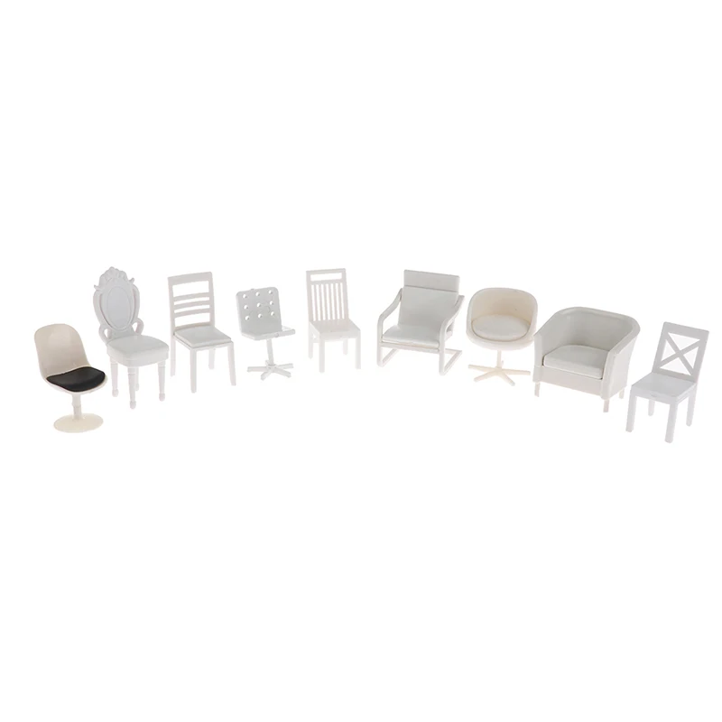 1:20 Dollhouse Simulation Small Sofa Stool Chair Furniture Model Toys Doll House Decor Furniture Toys Dollhouse Accessories