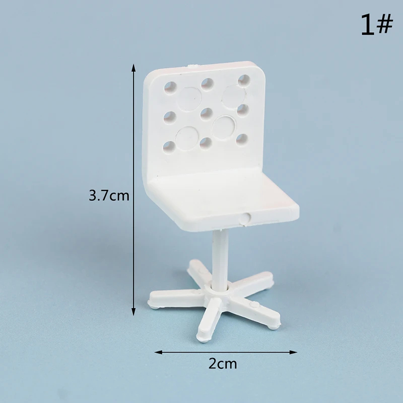 1:20 Dollhouse Simulation Small Sofa Stool Chair Furniture Model Toys Doll House Decor Furniture Toys Dollhouse Accessories