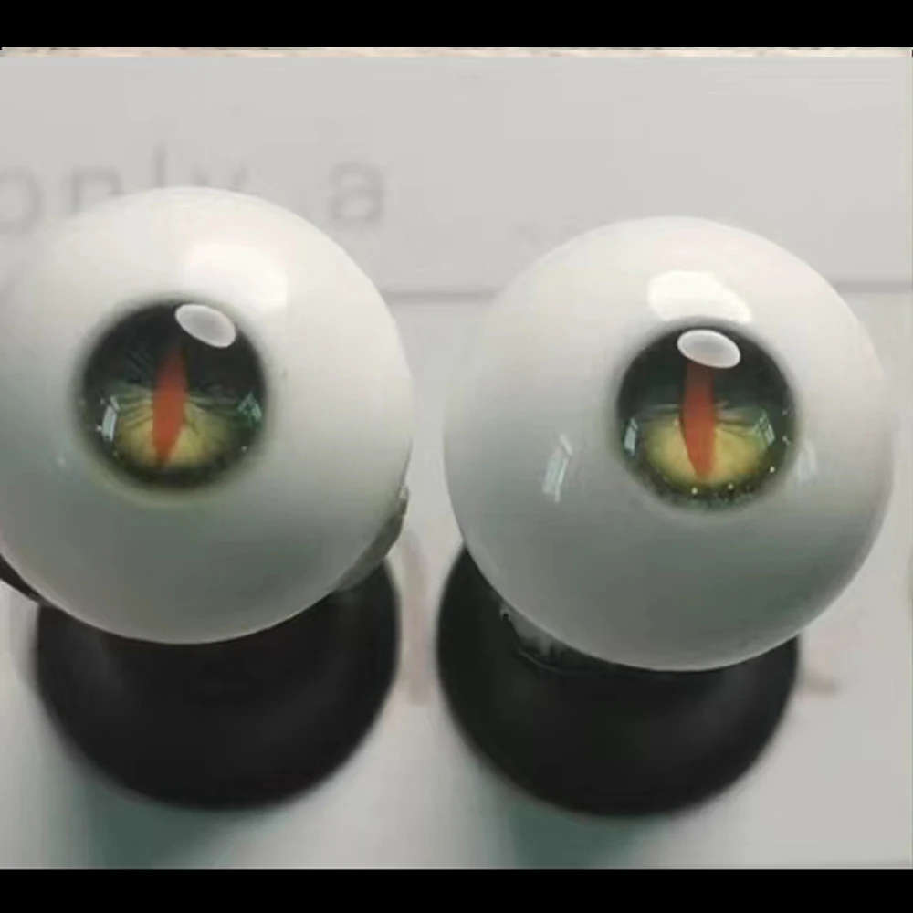 Resin Eyes Doll Eyeball Cat Eyes Doll Accessories For 1/6 1/8 1/3 BJD Doll DIY Handmade Eyeball 10mm/12mm/14mm/16mm/18mm