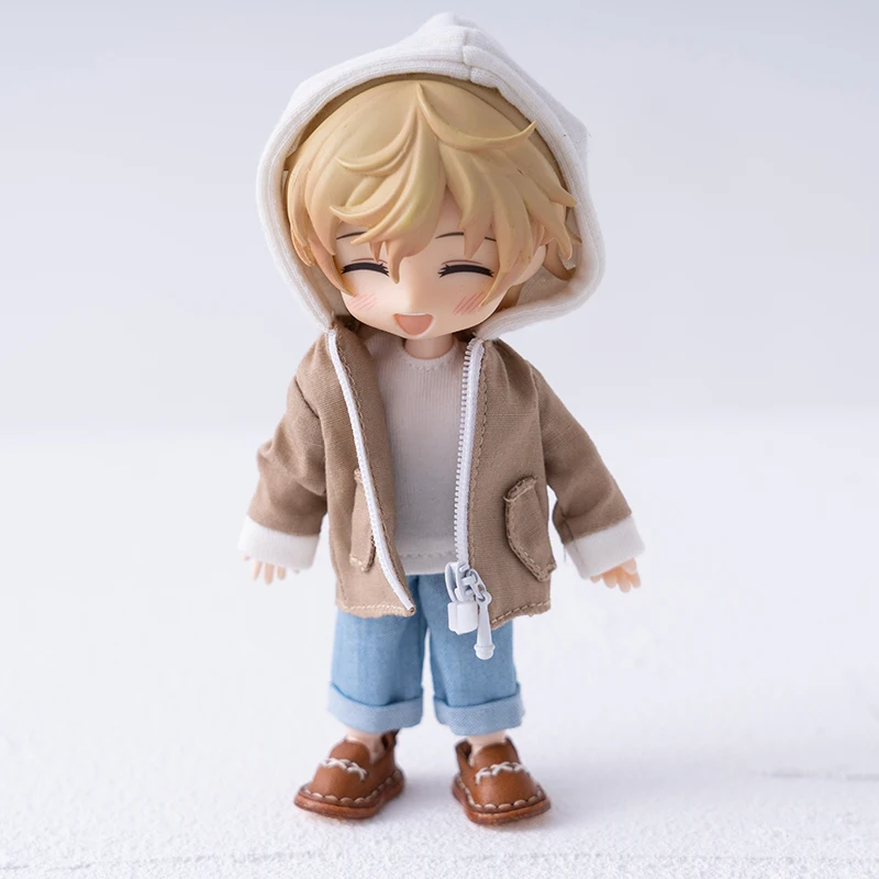 Ob11 Doll Clothing Obitsu11 Casual Hooded Jacket Trench Coat or Casual Pants for Gsc, Ymy Body, Ufdoll, P9, 1/12bjd Accessories