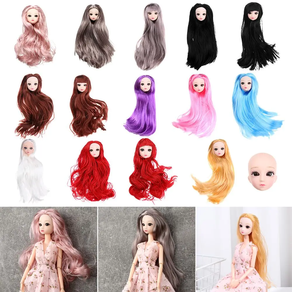 Toys Long Hairstyles Multiple Color 1/6 BJD 30 Dolls Joint Doll Head DIY Head Wear Ancient Doll Accessories