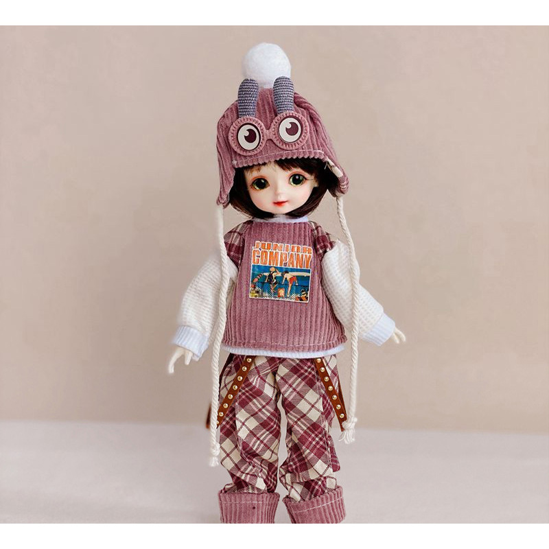 30cm Doll Clothes 1/6 Bjd Doll Clothes Lolita Style Princess Dress Up Clothes Accessories Toy Set Girls Kids Doll Toy Gift