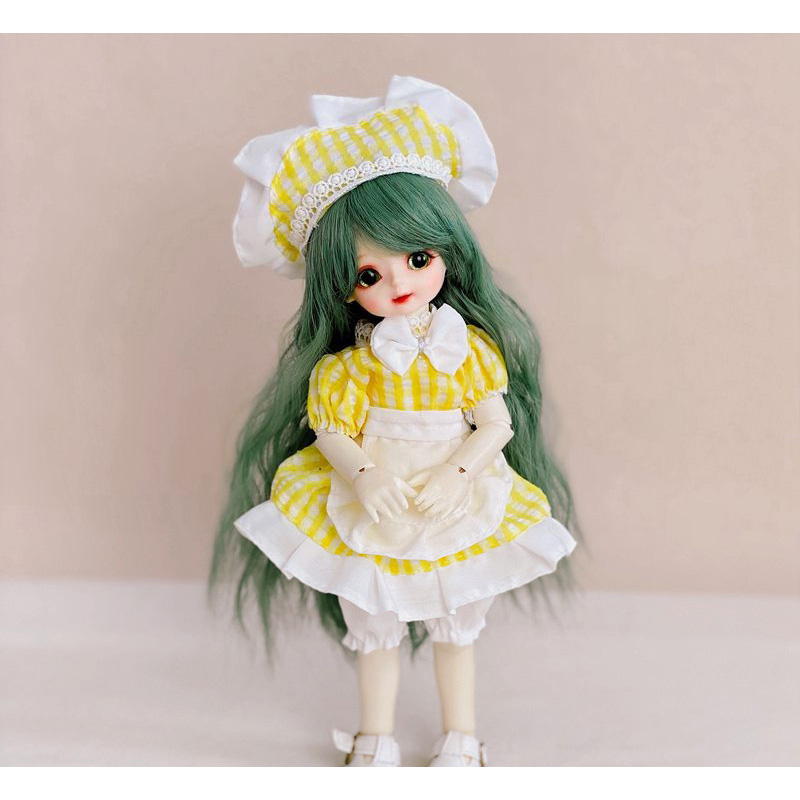 30cm Doll Clothes 1/6 Bjd Doll Clothes Lolita Style Princess Dress Up Clothes Accessories Toy Set Girls Kids Doll Toy Gift