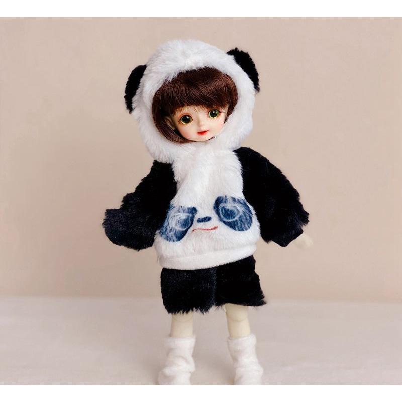 30cm Doll Clothes 1/6 Bjd Doll Clothes Lolita Style Princess Dress Up Clothes Accessories Toy Set Girls Kids Doll Toy Gift