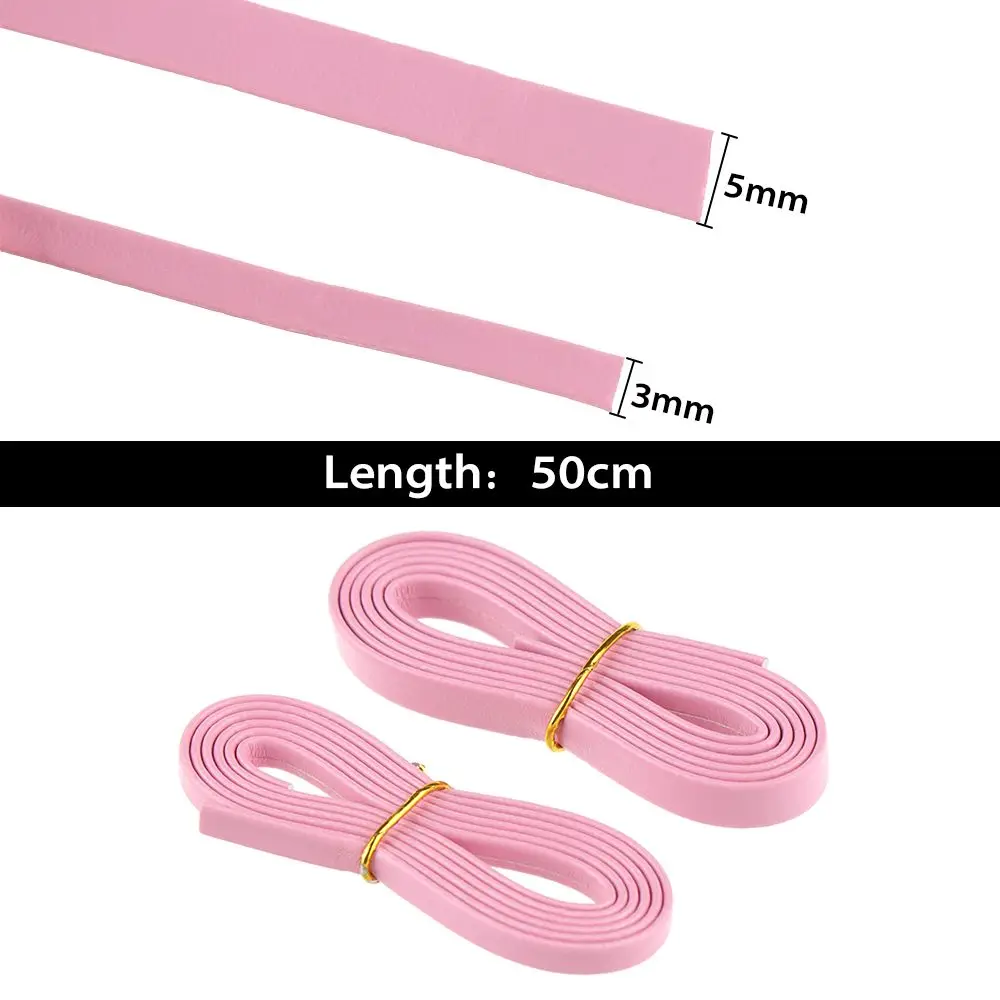 Doll Waist Belt DIY Super Mini Doll Bag Belt Length 50cm Width 3/5mm Clothes Bags Sewing Accessories Material Gifts