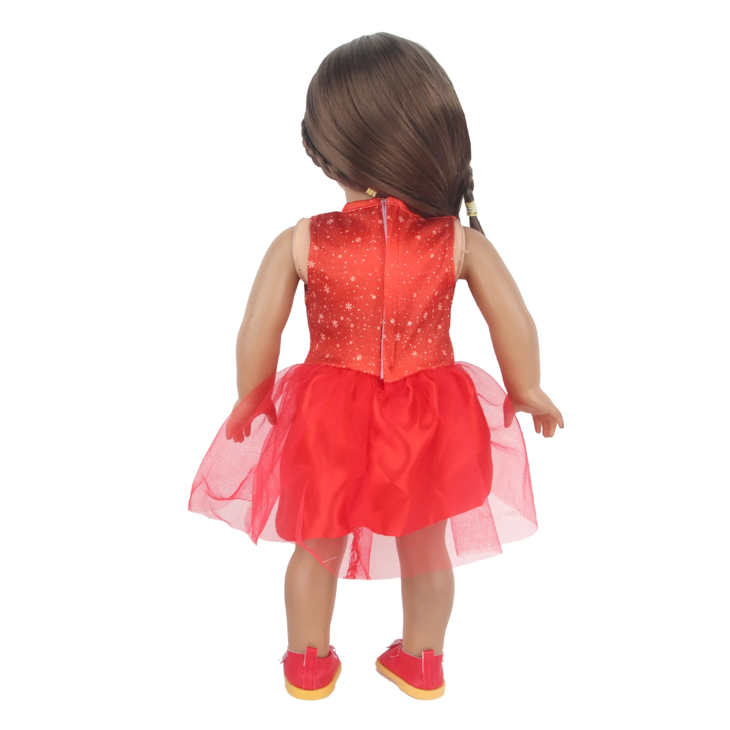 Lovely Yarn Skirt Series Doll Accessories Dress Uniclorn Fawn Kitten Heart Clothes For 18 Inch Dolls 43cm Baby New Born Doll Toy