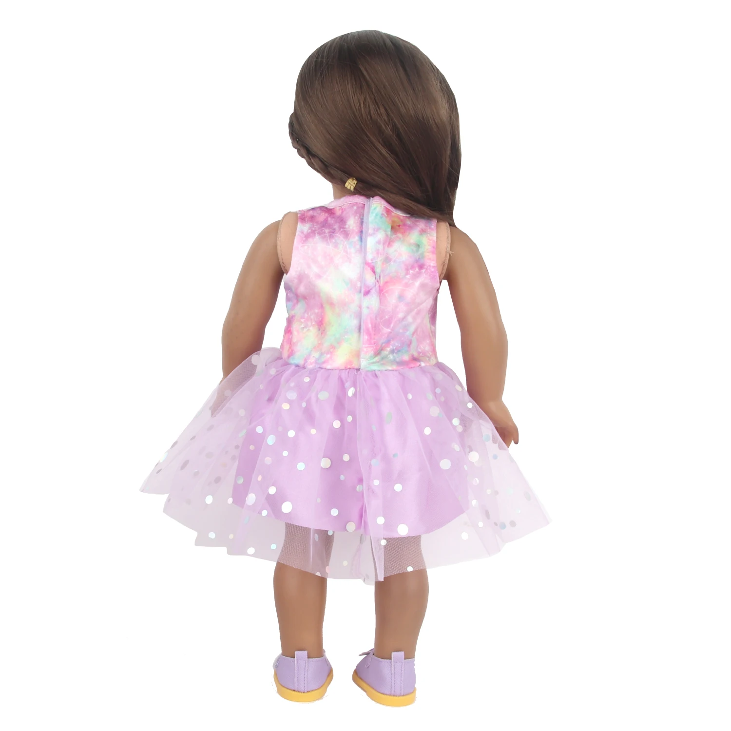 Lovely Yarn Skirt Series Doll Accessories Dress Uniclorn Fawn Kitten Heart Clothes For 18 Inch Dolls 43cm Baby New Born Doll Toy