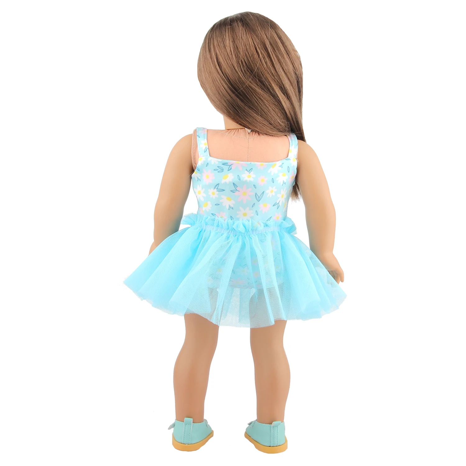 Lovely Yarn Skirt Series Doll Accessories Dress Uniclorn Fawn Kitten Heart Clothes For 18 Inch Dolls 43cm Baby New Born Doll Toy