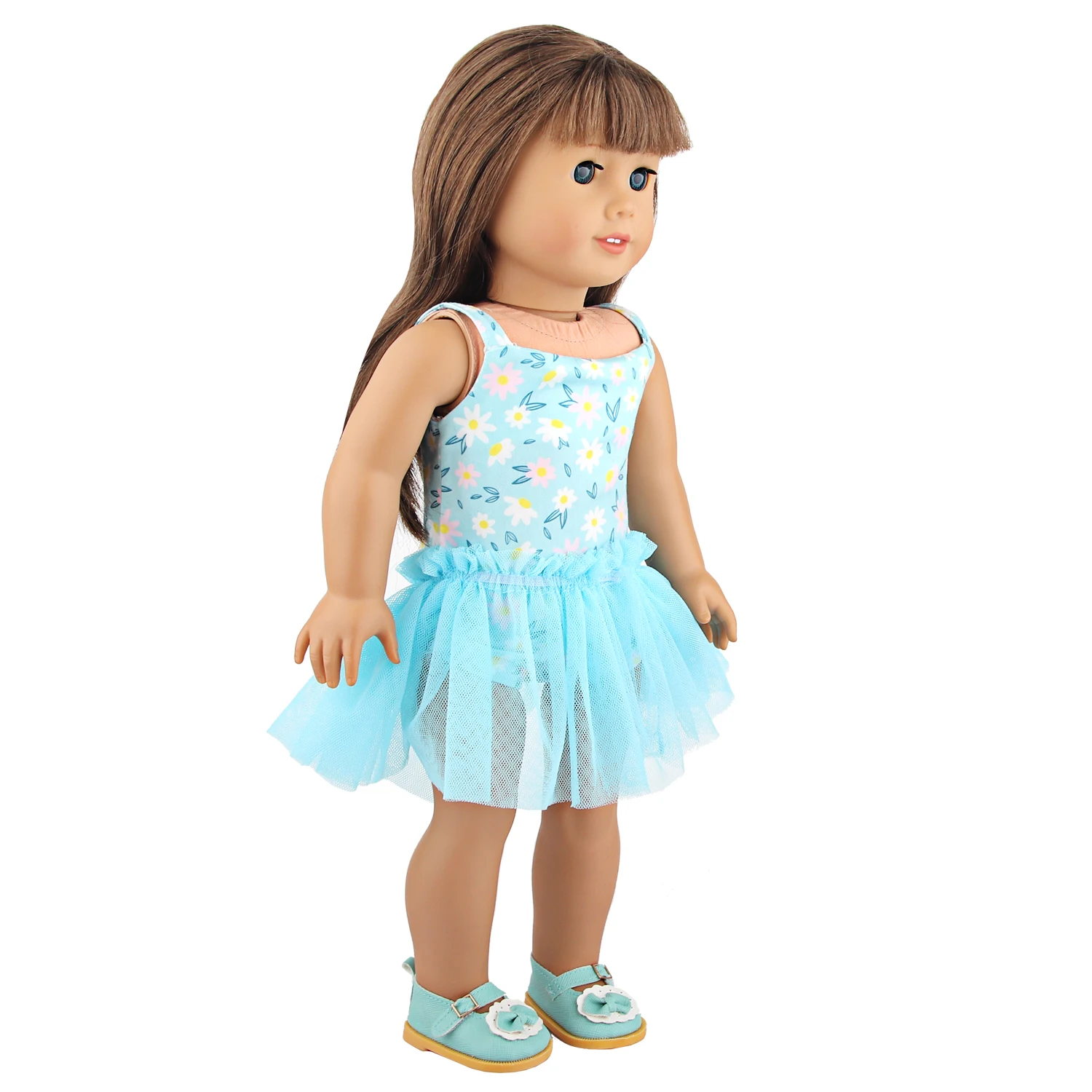 Lovely Yarn Skirt Series Doll Accessories Dress Uniclorn Fawn Kitten Heart Clothes For 18 Inch Dolls 43cm Baby New Born Doll Toy