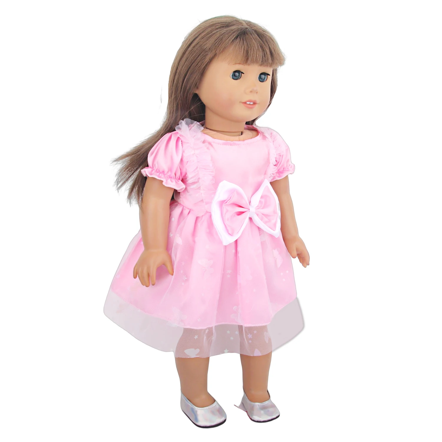 Lovely Yarn Skirt Series Doll Accessories Dress Uniclorn Fawn Kitten Heart Clothes For 18 Inch Dolls 43cm Baby New Born Doll Toy