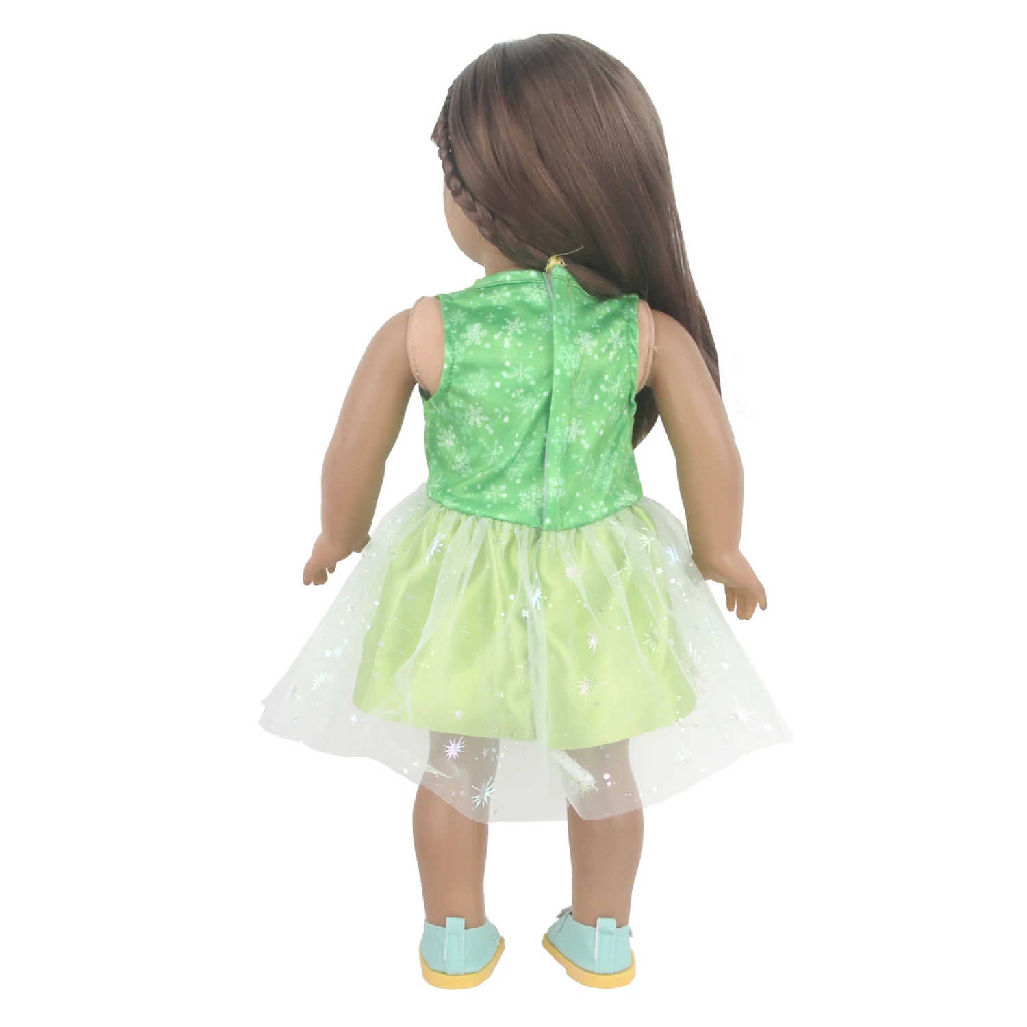 Lovely Yarn Skirt Series Doll Accessories Dress Uniclorn Fawn Kitten Heart Clothes For 18 Inch Dolls 43cm Baby New Born Doll Toy
