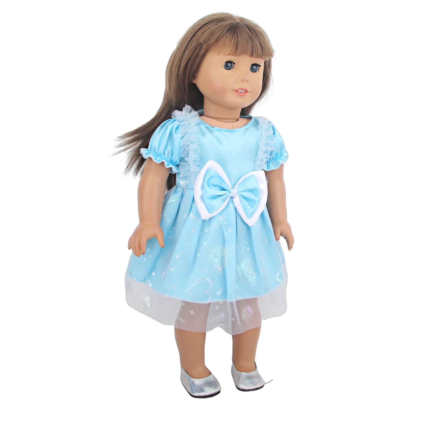 Lovely Yarn Skirt Series Doll Accessories Dress Uniclorn Fawn Kitten Heart Clothes For 18 Inch Dolls 43cm Baby New Born Doll Toy