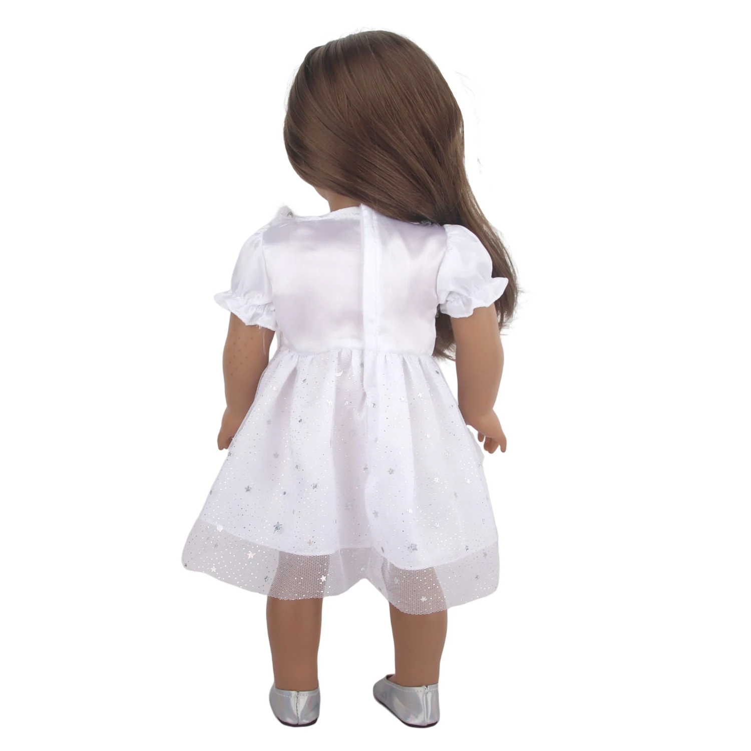Lovely Yarn Skirt Series Doll Accessories Dress Uniclorn Fawn Kitten Heart Clothes For 18 Inch Dolls 43cm Baby New Born Doll Toy