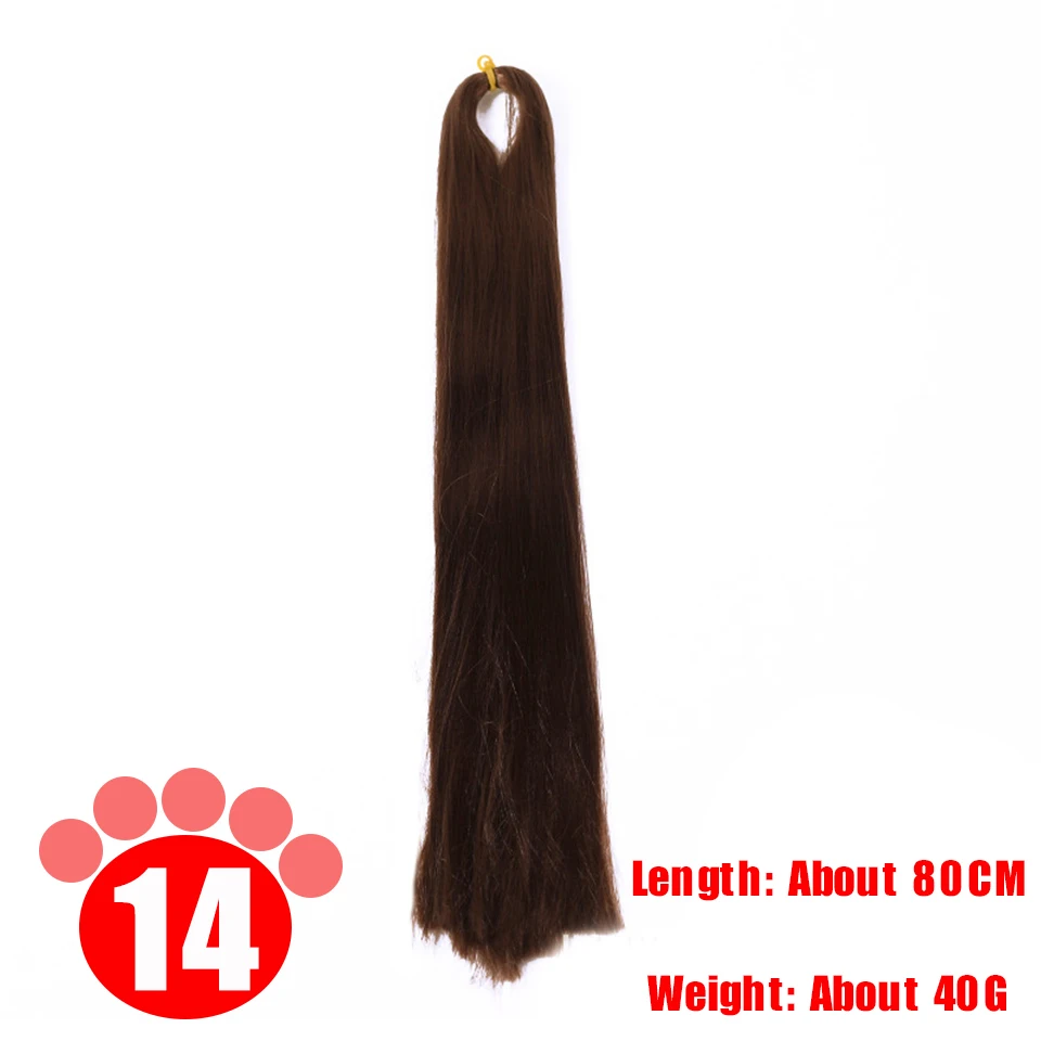 Azure Milk Silk Doll Hair Synthetic Wig 80CM Black Brown Red Hair Transplant Hair Bundle Handmade Wig Material