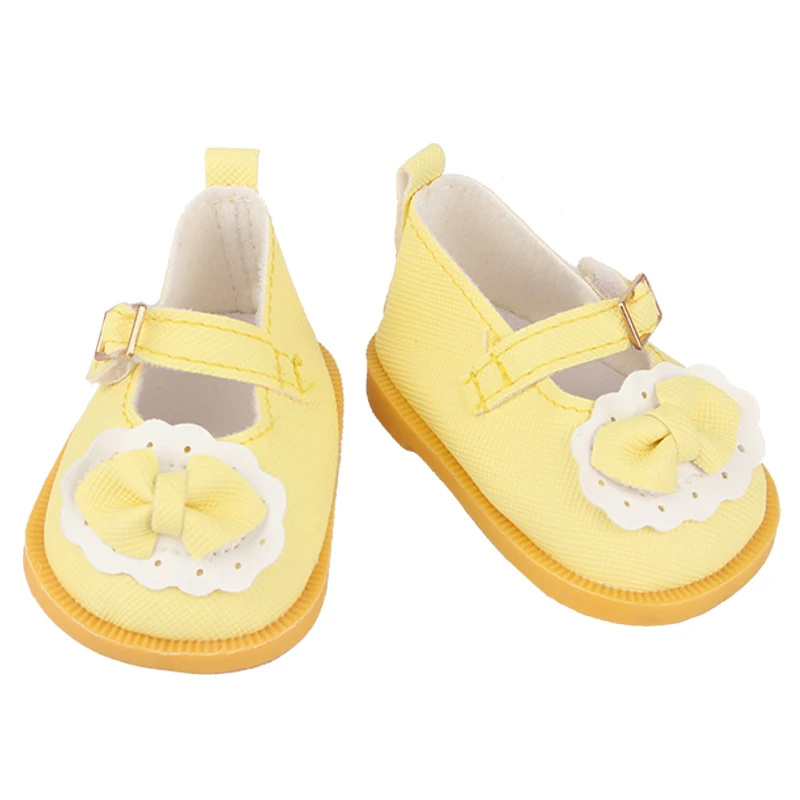 Baby Shoes Toy Hand-Stitched Doll Exquisite Big Diamond Shoes Fit 43 Cm New Born Baby Dolls For Our Generation American Dolls