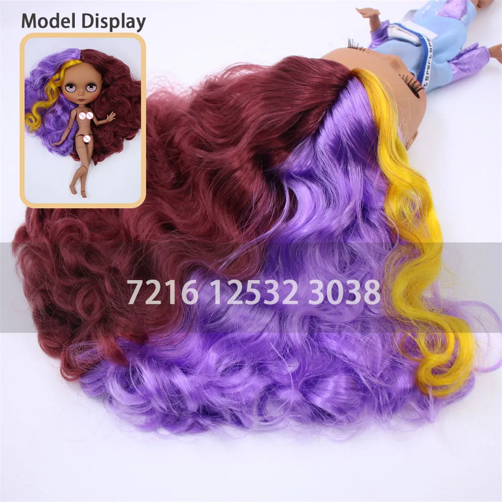 DBS RBL Scalp Wigs With bangs including the endoconch series Accessories for 30cm ICY blyth doll