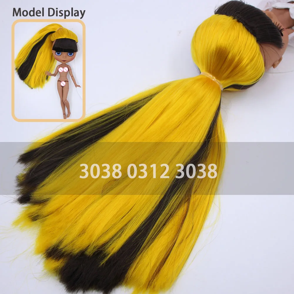 DBS RBL Scalp Wigs With bangs including the endoconch series Accessories for 30cm ICY blyth doll