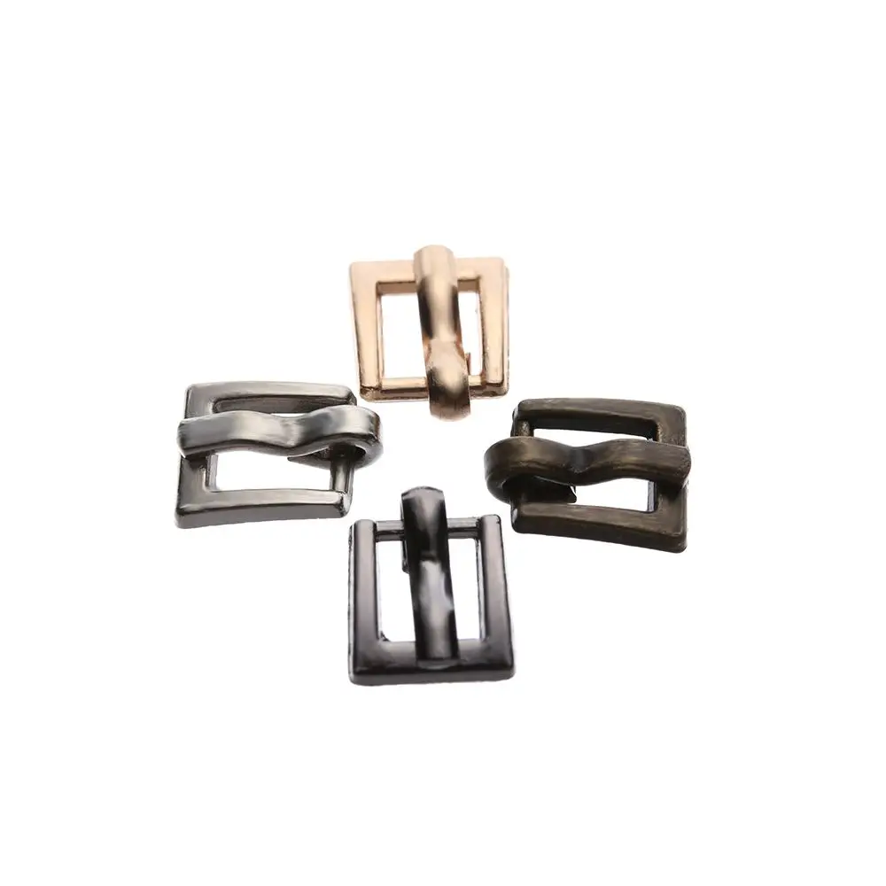 6PCS 7*8MM Mini Tri-glide Buckle Belt Buckle Doll Bag Buckles Ultra-small Diy Doll Buckle Shoes Clothes Accessories