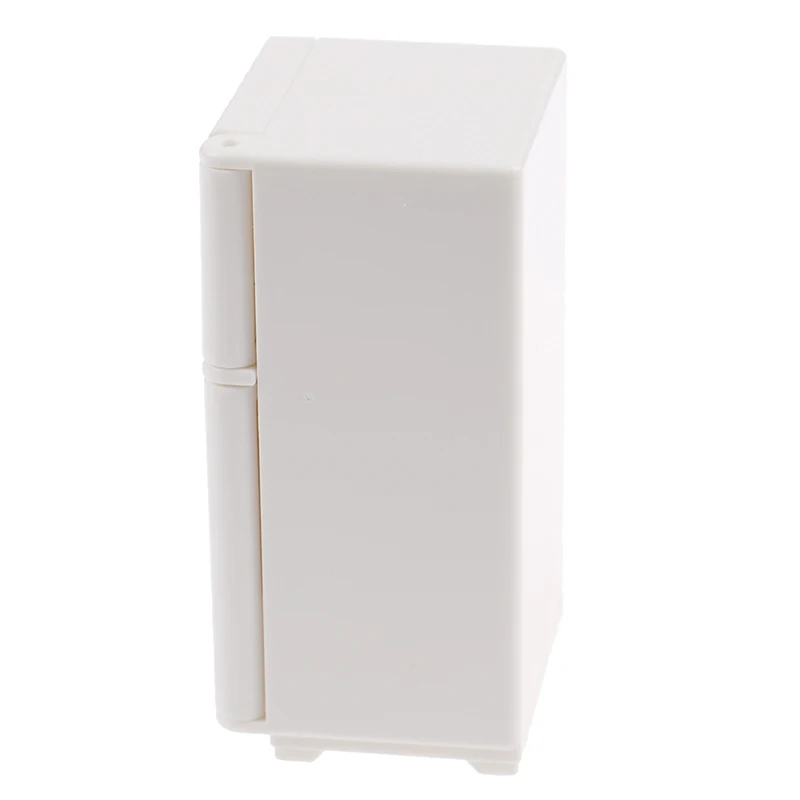 Dollhouse Miniature Fridge Cooking Bench Refrigerator Freezer Toys Kitchen Home Decoration Furniture Accessories