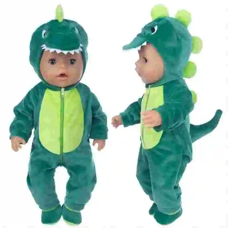 16 Inch Baby Doll Bathrobes 17 Inch Reborn Dolls Clothes Sleeping Wear