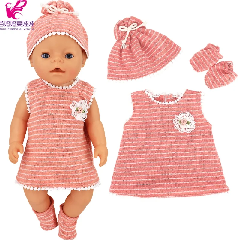 16 Inch Baby Doll Bathrobes 17 Inch Reborn Dolls Clothes Sleeping Wear