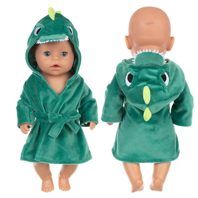 16 Inch Baby Doll Bathrobes 17 Inch Reborn Dolls Clothes Sleeping Wear