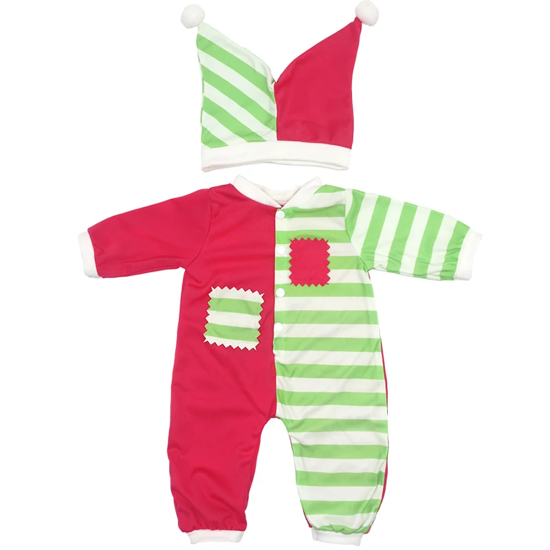 55cm Reborn Baby Doll Clothes Pink Cardigan Dress Cap 22" Doll Dress Skirt Toys Outfit