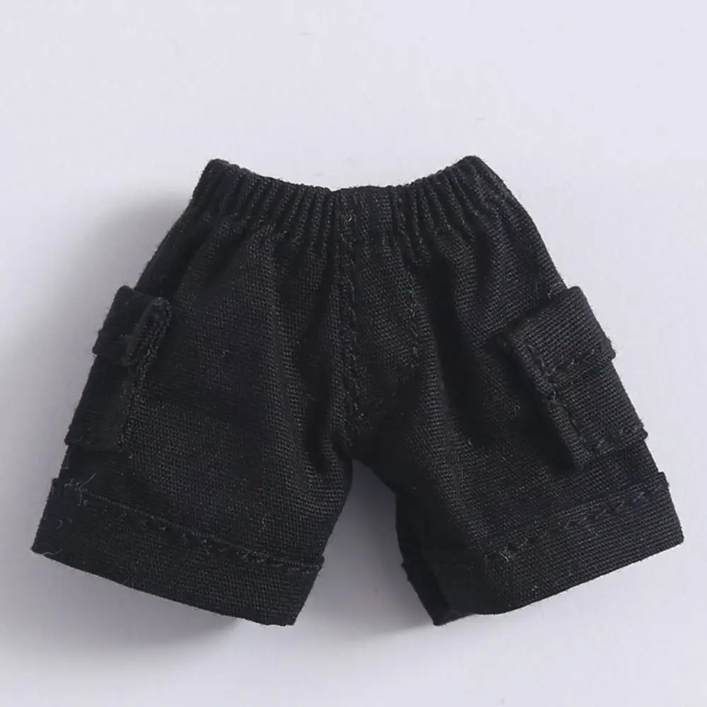 Fashion Doll Shorts For 1/11 OB11 Doll Mini Jeans Shorts Outfits Doll Clothes For 1/12 BJD Doll Casual Wear DIY Doll Accessories