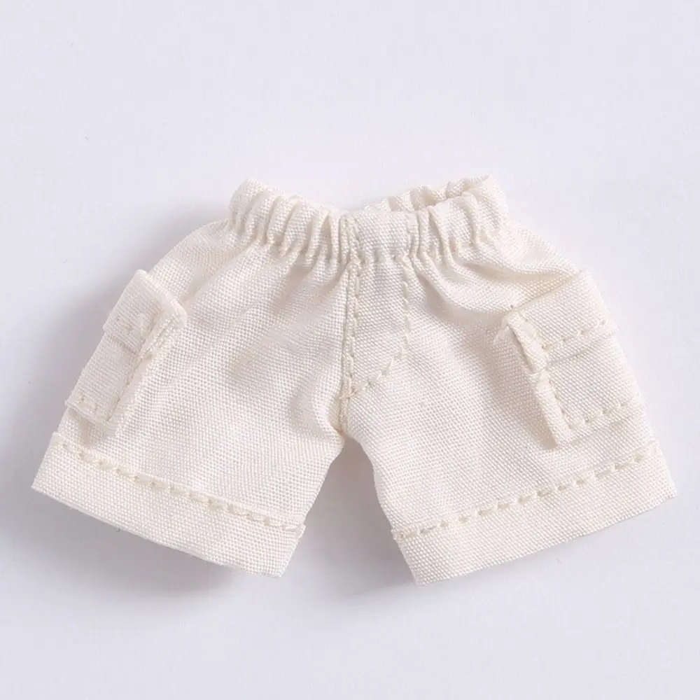 Fashion Doll Shorts For 1/11 OB11 Doll Mini Jeans Shorts Outfits Doll Clothes For 1/12 BJD Doll Casual Wear DIY Doll Accessories