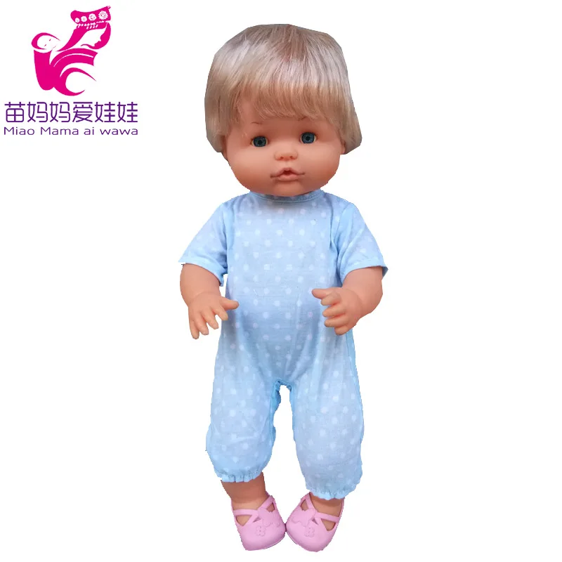 16 Inch Baby Doll Winter Dress with Hat for 38cm Nenuco Doll Clothes Ropa Y Su Hermanita Doll Red Fleece Dress