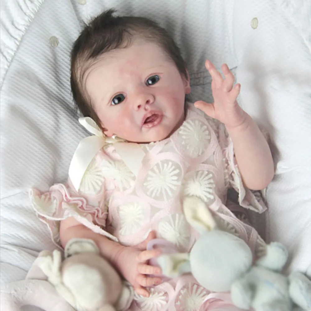 20inch Reborn Doll Kit Ella Rare Limited Sold Out Edition Lifelike Soft Touch Vinyl Unpainted Unassembled With Body And Eyes