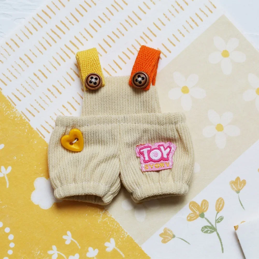 Multiple Styles Handmade Labubu Strap Pants DIY Replace Doll Rompers Doll Changing Clothing 12cm Dolls