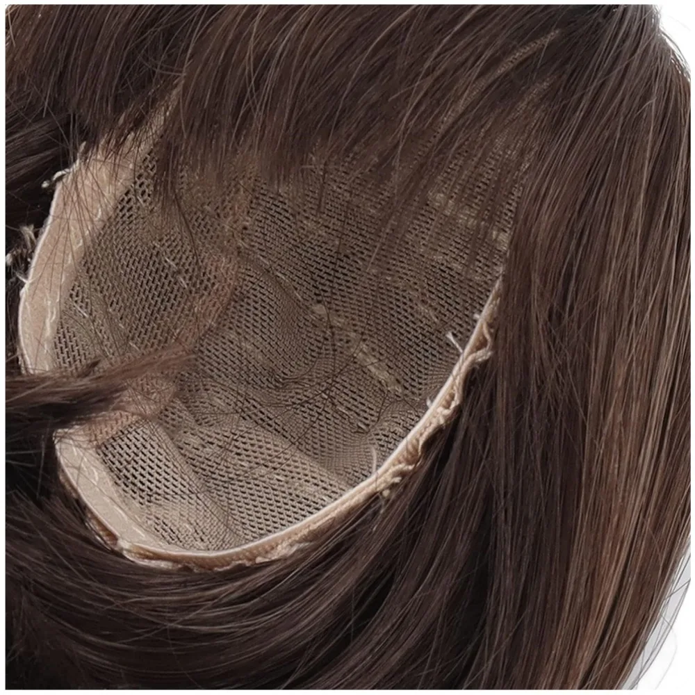 1/3 1/4 1/6 BJD SD Wig High Temperature Fiber Pink Brown Green Doll Hair Pretty Durable Doll Toy Accessories for Plush Dolls