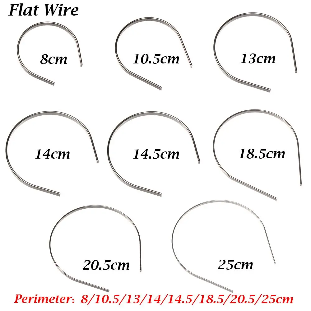 5pcs Hot Sale Quality Cute 1/3 1/4 1/6 1/8 for Doll Headband Materials Doll Hair Decor DIY Doll Head Band Parts Doll Accessories