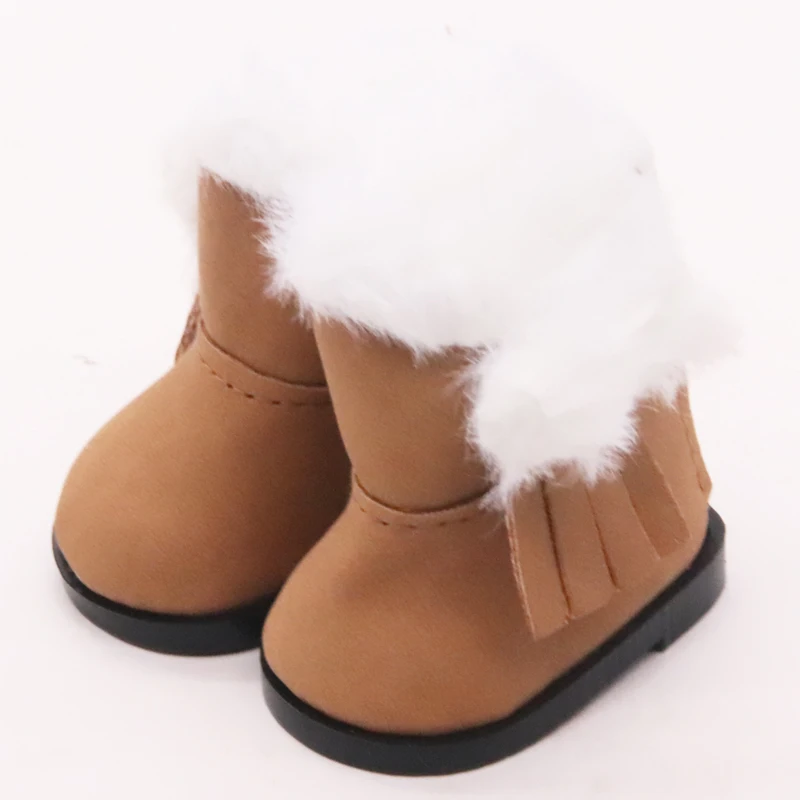 5cm PU Leather Doll Shoes Rabbit Bow,Flower Shoes Sandal Sneakers Boots For 14inch American doll,EXO,Cotton Doll,Nancy,Dolls Toy