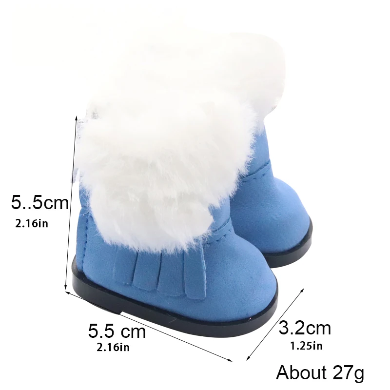 5cm PU Leather Doll Shoes Rabbit Bow,Flower Shoes Sandal Sneakers Boots For 14inch American doll,EXO,Cotton Doll,Nancy,Dolls Toy