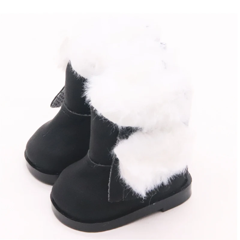 5cm PU Leather Doll Shoes Rabbit Bow,Flower Shoes Sandal Sneakers Boots For 14inch American doll,EXO,Cotton Doll,Nancy,Dolls Toy