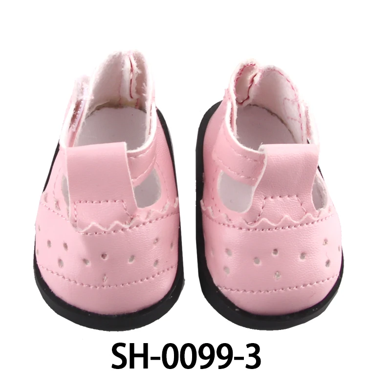5cm PU Leather Doll Shoes Rabbit Bow,Flower Shoes Sandal Sneakers Boots For 14inch American doll,EXO,Cotton Doll,Nancy,Dolls Toy