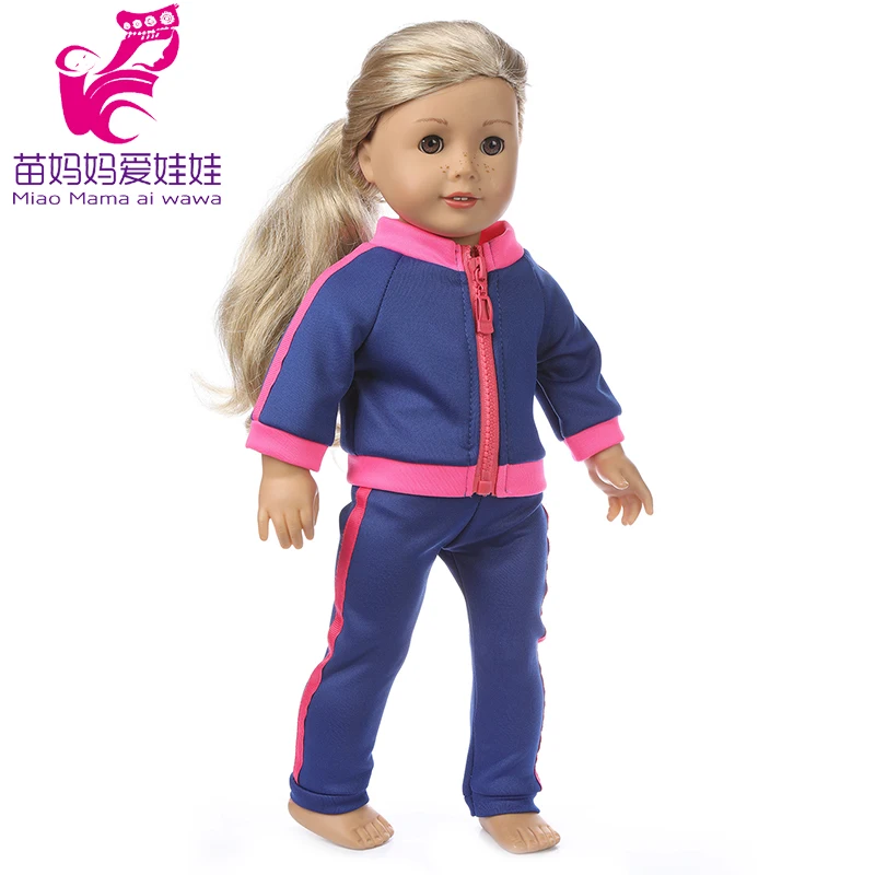 43cm Baby New Born Doll Asymmetrical Dress 18 Inch American Generation Girl Doll Clothes