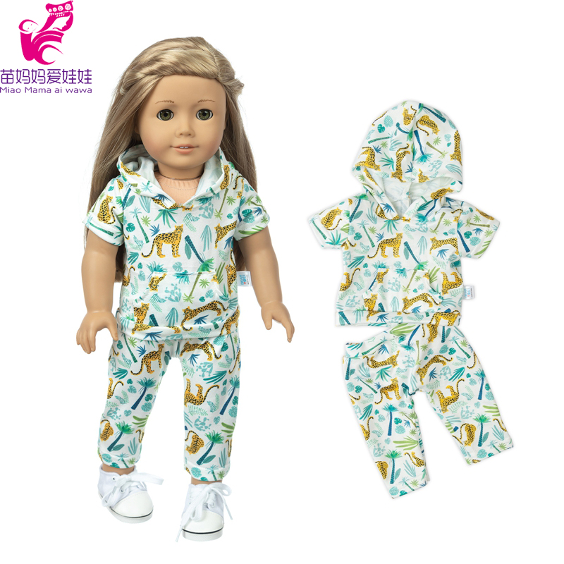 43cm Baby New Born Doll Asymmetrical Dress 18 Inch American Generation Girl Doll Clothes