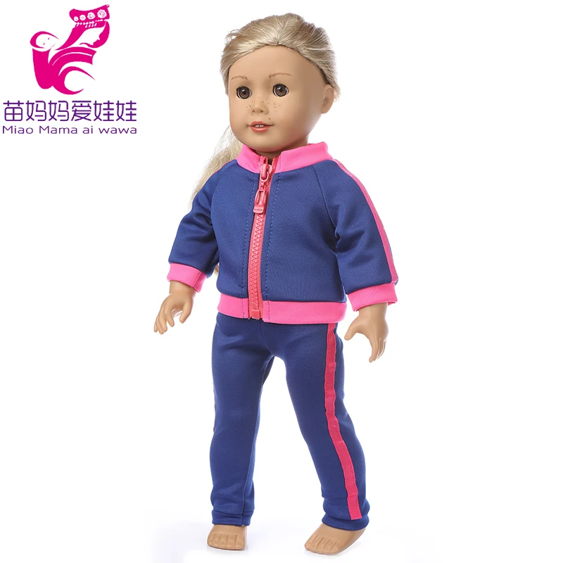 43cm Baby New Born Doll Asymmetrical Dress 18 Inch American Generation Girl Doll Clothes