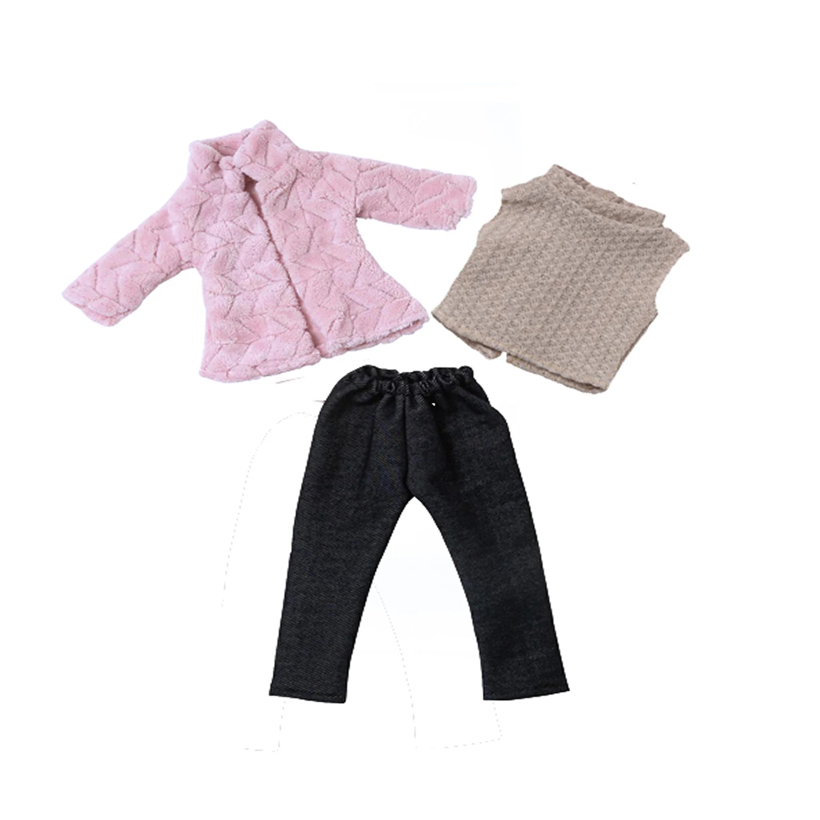 43cm Baby New Born Doll Asymmetrical Dress 18 Inch American Generation Girl Doll Clothes
