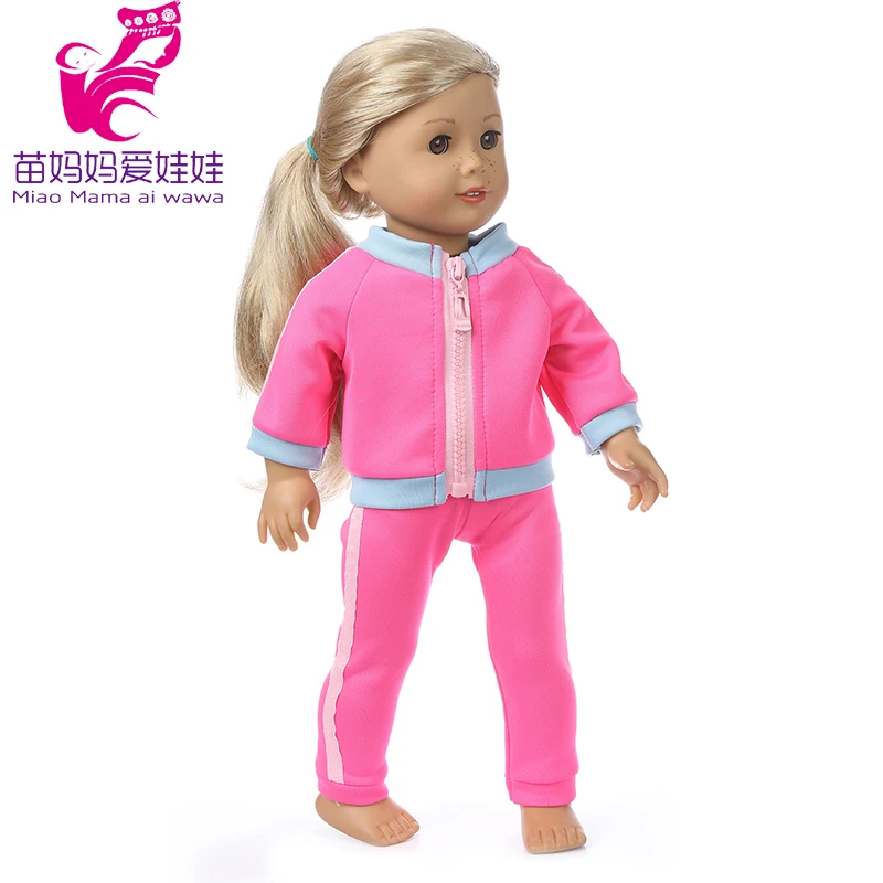 43cm Baby New Born Doll Asymmetrical Dress 18 Inch American Generation Girl Doll Clothes