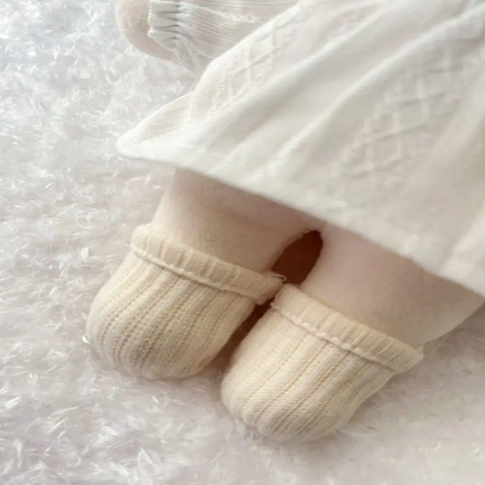 1pair Lovely Princess Plush Doll Casual Socks 15/20cm Cotton Doll Clothes Fashion Doll Cotton Ribbed Socks Clothes